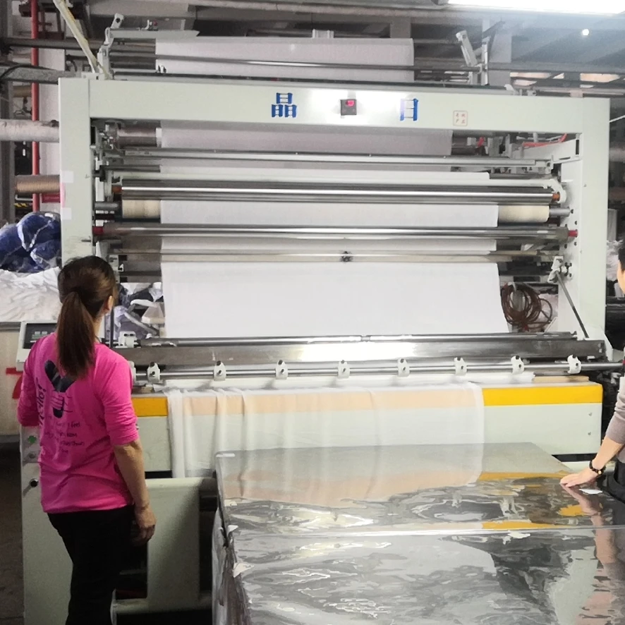 Digital Control Technology Controlled Rectify Deviation Textile Fabric Doubling and Plaiting Machine