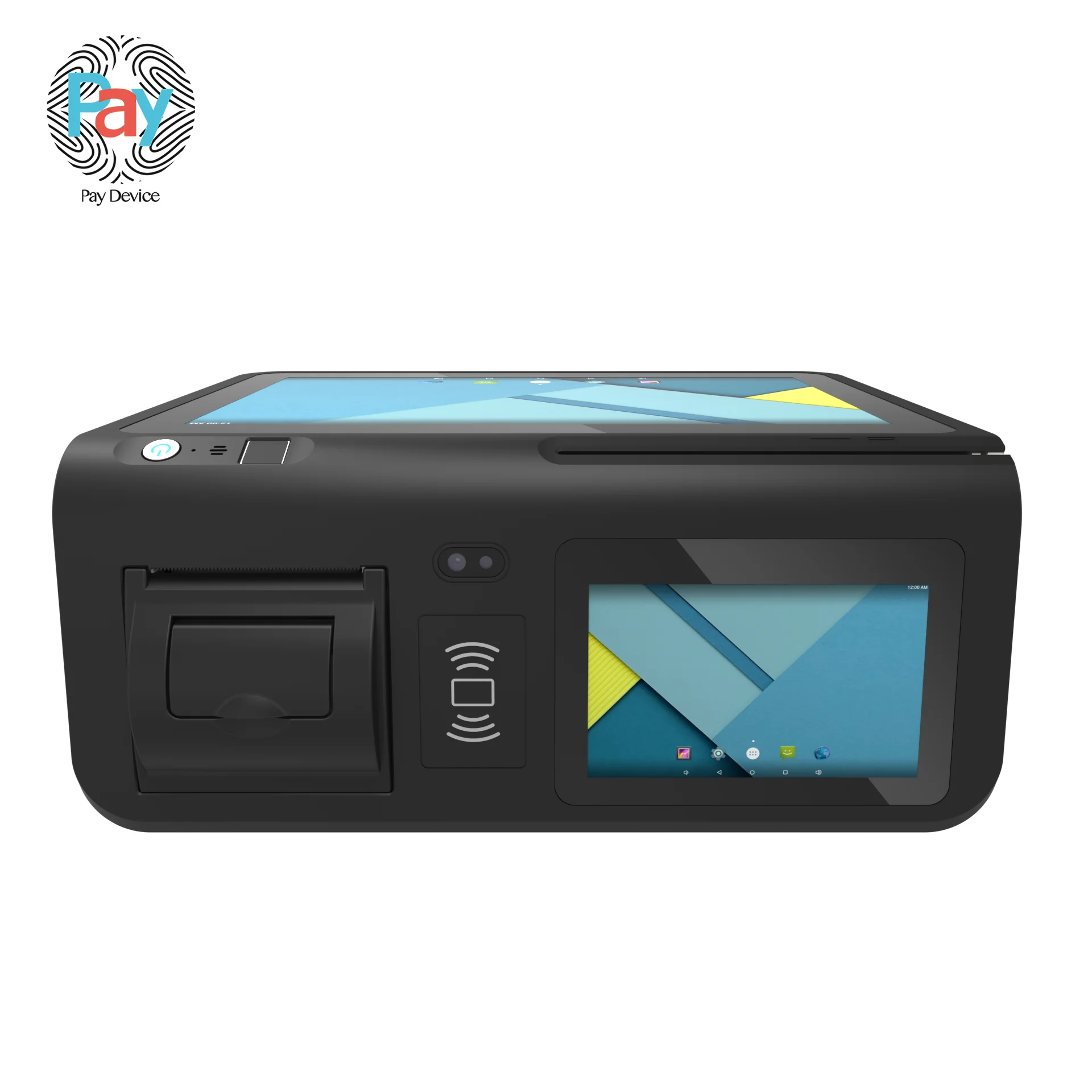 Low price 10 Inch Android Tablet Smart LCD Screen Dual Display with 5 inch customer screen