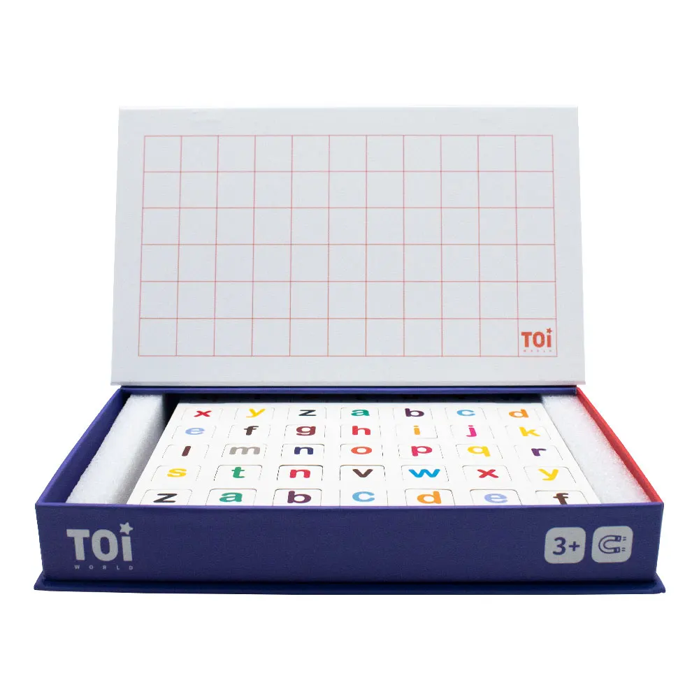 Cartoon cute letters Board Book Printing Service alphabet flash card custom books for Children