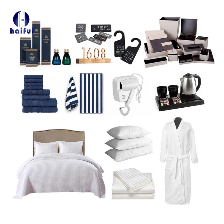 Guangzhou Personalized 5 Star Hotel Design Hotel Supply Items Full Set Commercial Electric Hotel Equipment And Tools