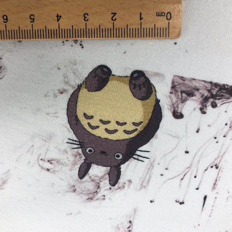 Facto Custom  Water Printing On Fabric Bamboo Lycra Fabric For Clothing No MOQ