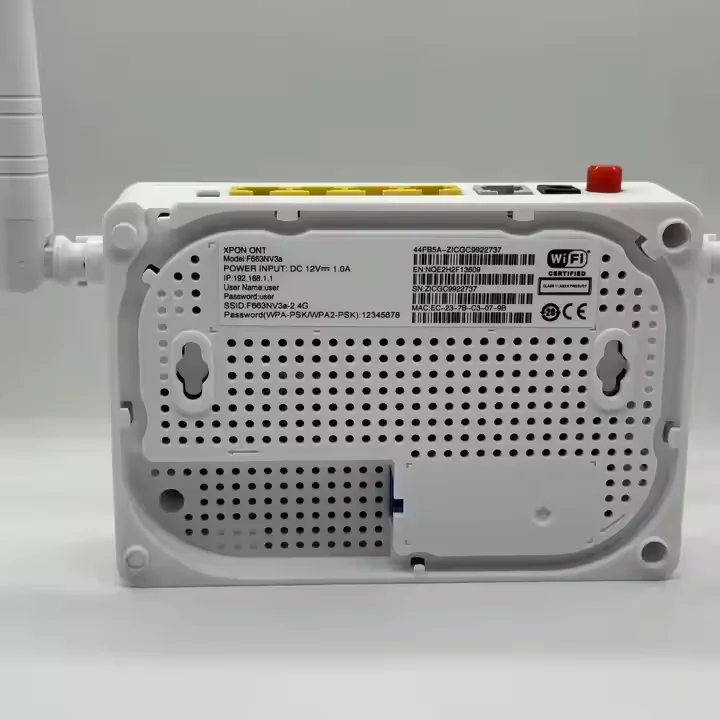 F663NV3A Лидер продаж ONU ONT однодиапазонный Лучшая цена 1GE + 3FE WIFI2.4G 1TEL XPON EPON готовый запас