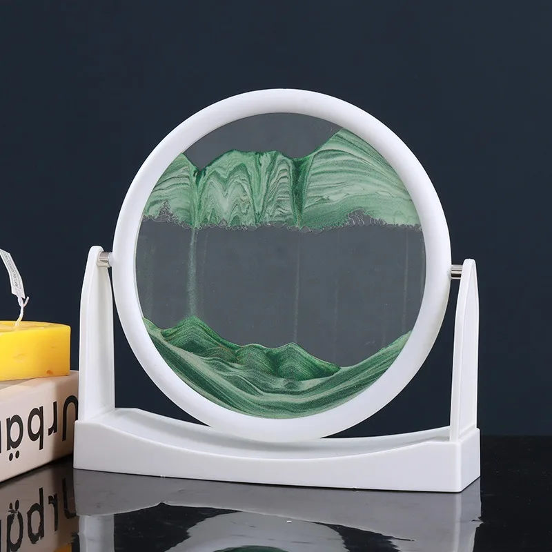Creative Liquid Decompression Small Decoration Quicksand Painting Home Decoration Gift Sand Art Timer Hourglass