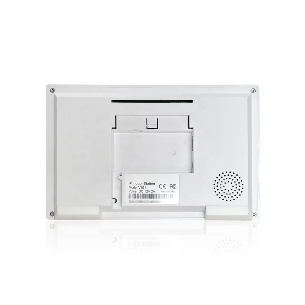 7 inch Touch screen video intercom system with face access control terminal and IP Camera VI01