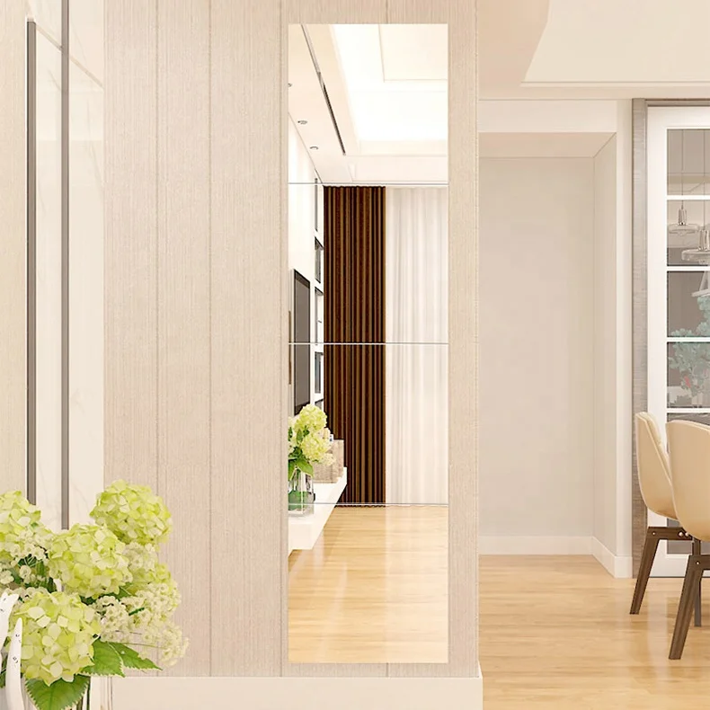 Factory Direct Supply Modern Interior Living Room Decoration square custom wall mirror espejos decorativos