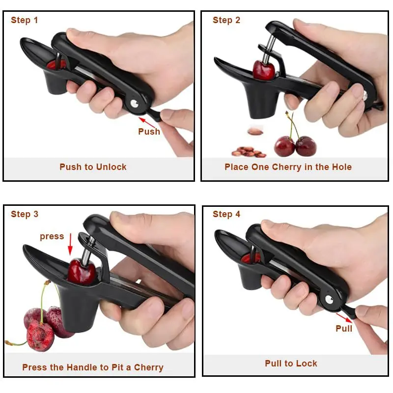 Hot Selling Cherry Pitting with Cherry Pitter Seed Remover Machine Kitchen Tool