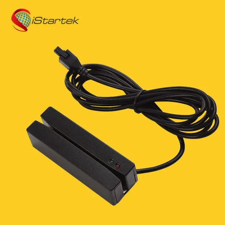  IStartek OEM дешевый мини портативный полосатый RFID msr устройство считывания 8 pin rs232 магнитный