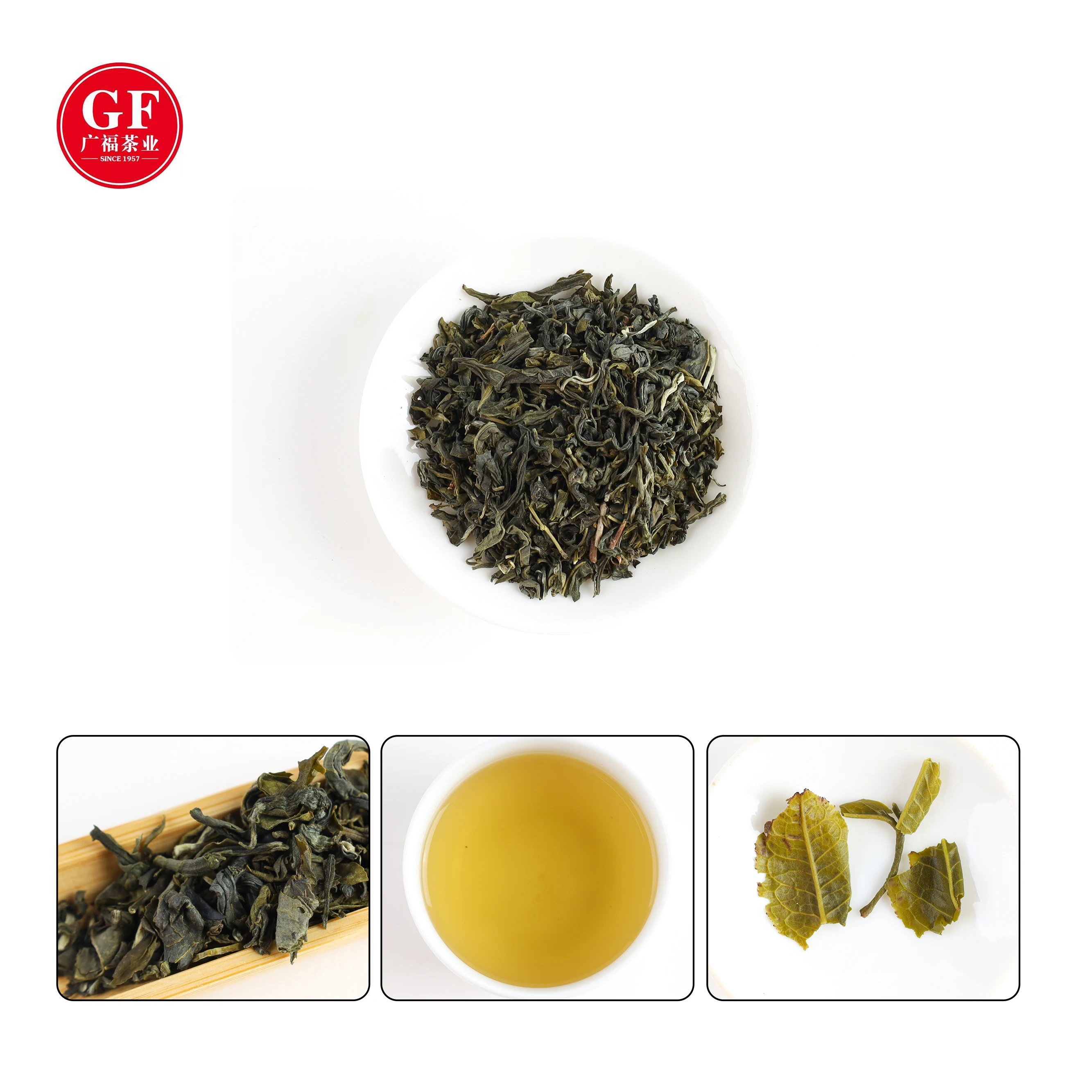Hot Sale Chinese  Loose Tea Organic Chunmee Green Tea Wholesale Price Wulv Green Tea