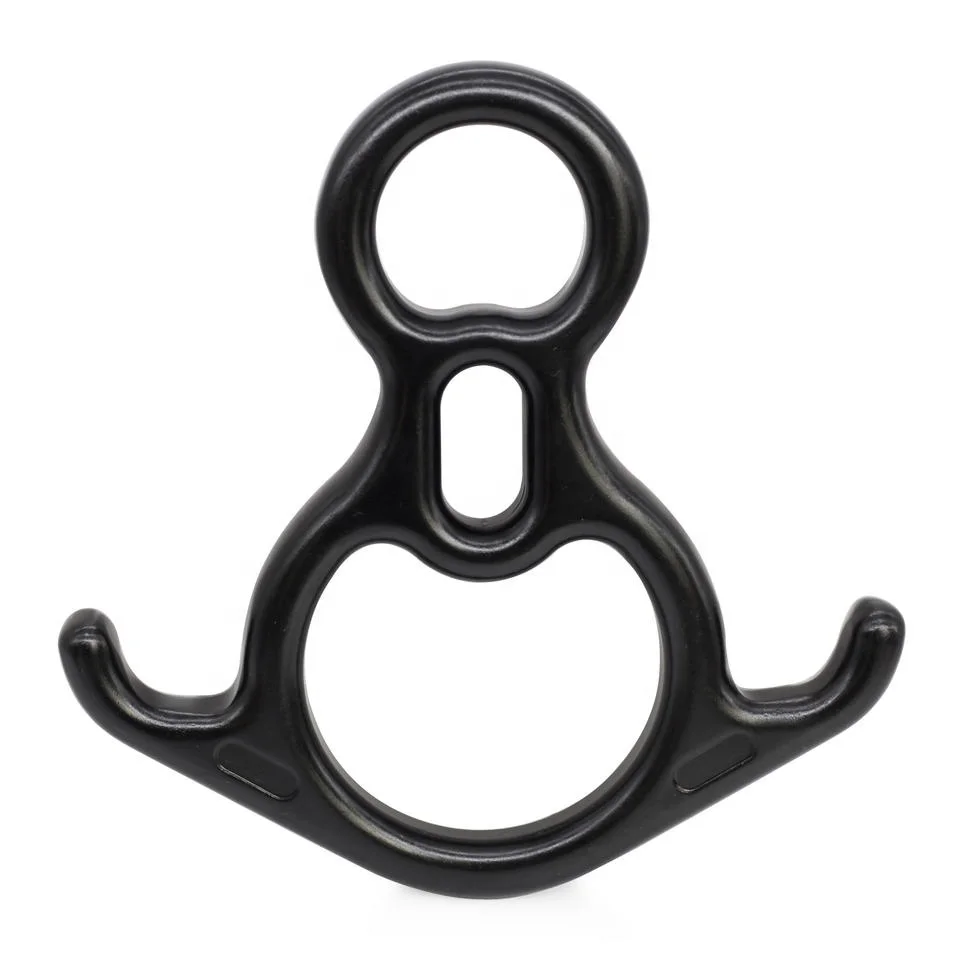 Good quality hot-selling Climbing Rescue Figure 8 Descender with Bent-ear Rappelling Gear Belay Device