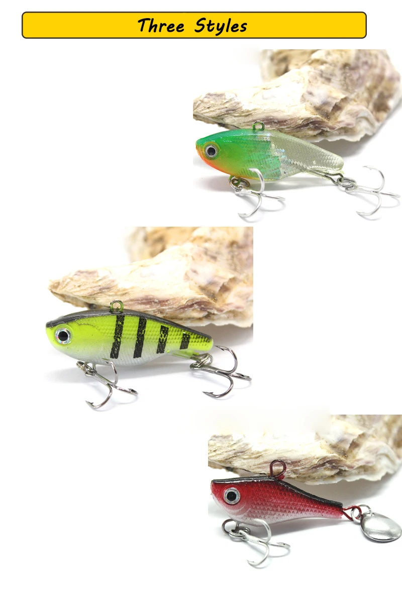 High quality soft bait swimming layer covered lead fish 4.5cm5.5g small soft soft VIB fresh water bait