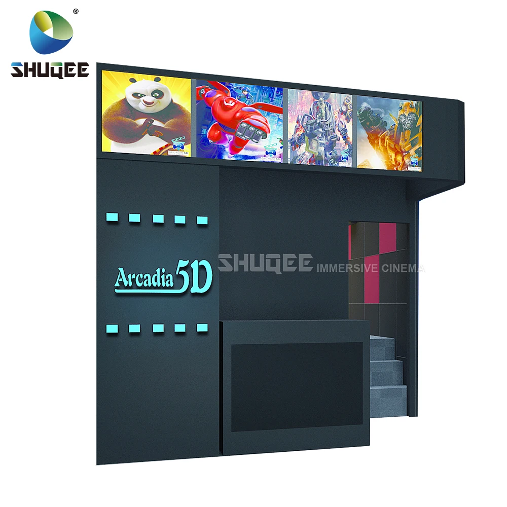 Virtual Reality Apollo 10 space scene Mini cinema cabin 5D cinema,7D cinema,9D cinema equipment