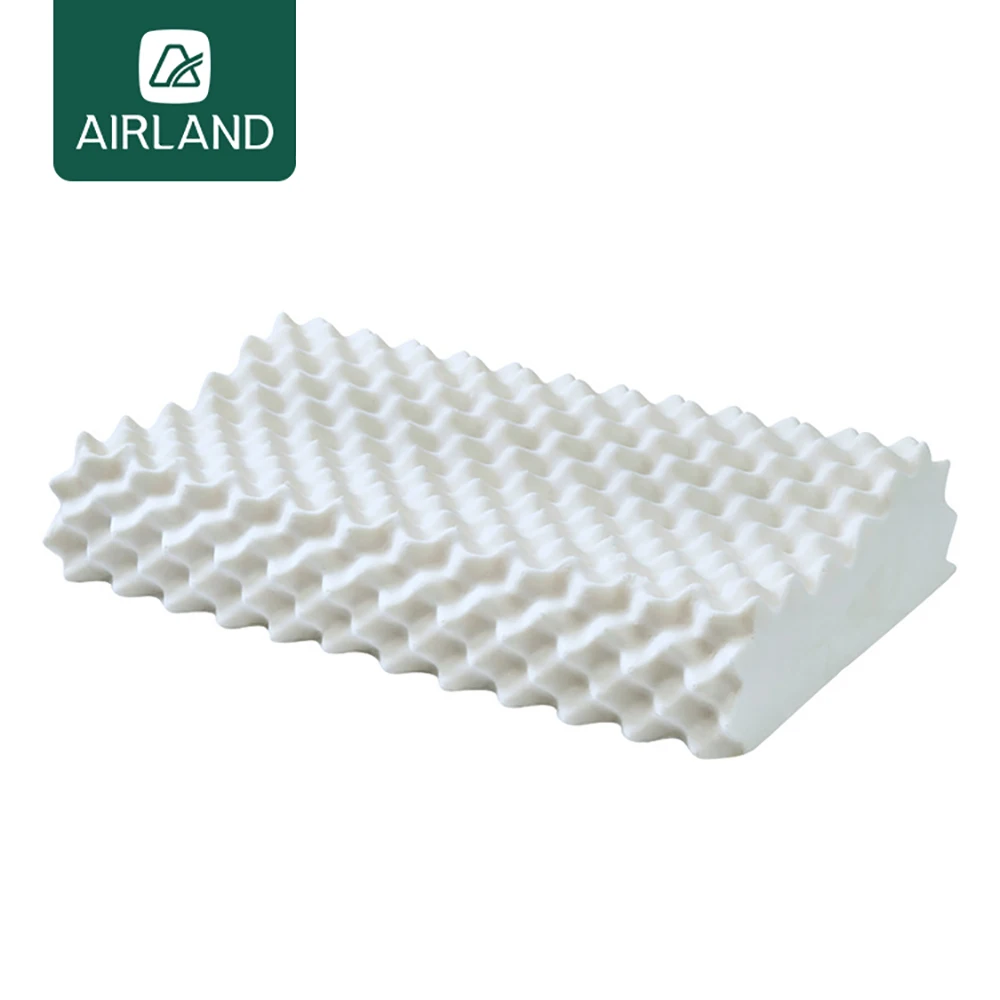 Factory price natural latex material royal particles soft and comfortable for adult students pillow