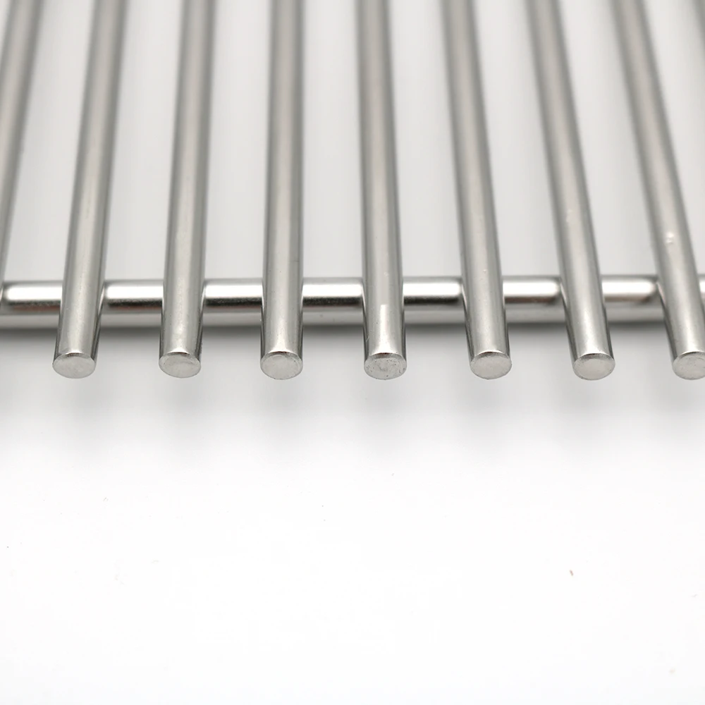 Customized BBQ Accessories Stainless Steel 304 Barbecue Rack BBQ Wire Mesh BBQ Net  Barbecue Cooking Grate