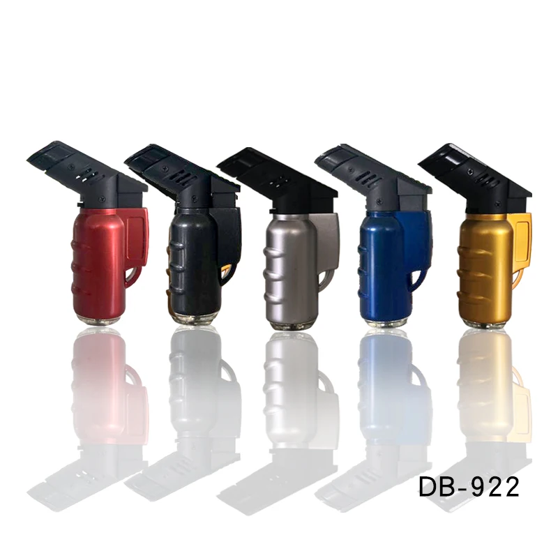 DEBANG torch lighter Hot sell Pack of 4 Eagle Jet Gun Torch Lighter Windproof Refillable cigar lighter with Assorted Color