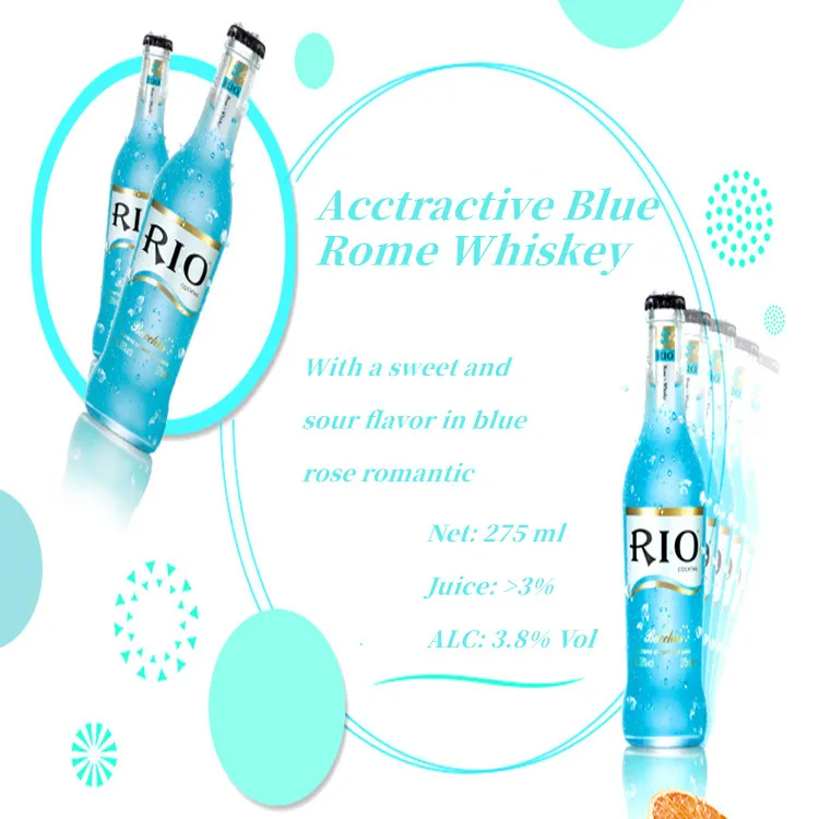 Rio Beverages Drink Fruit Flavor Alchoholic Drink Juice Mixed And Cocktail Exotic Drinks