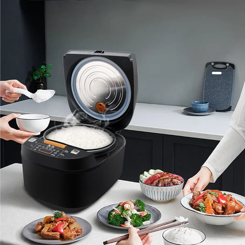 Professional Cheap 5L Automatic Multi functional   Purpose Low Sugar Low Carbo Digital Electric Kitchen Rice Cookers