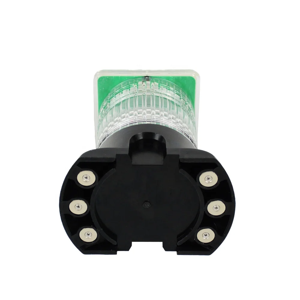 Best Price LED Barricade Hazard Warning Beacon Solar Powered Safety Strobe Light for Road Traffic Equipement