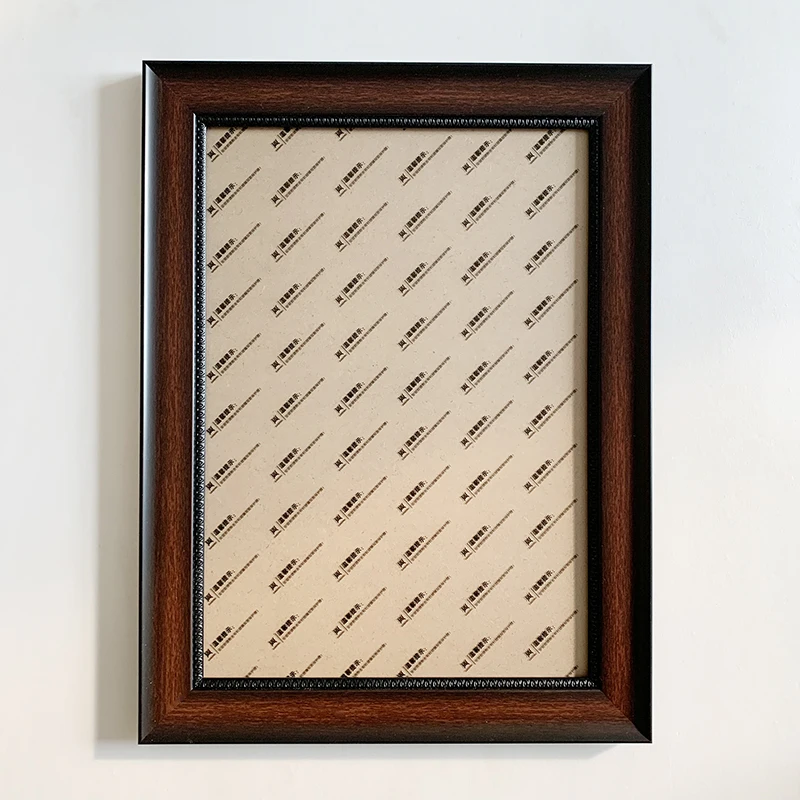 12x18 A4 5x5 почетный сертификат коричневая деревянная зернистая фоторамка