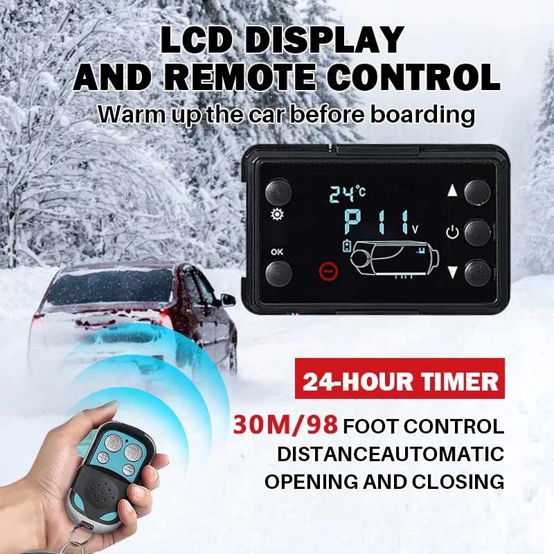 Portable diesel heater camping 12V 24V truck boat caravan car Diesel Air Heater for diesel rv heater similar to Webasto