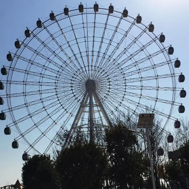 Outdoor Park Equipment 65m Big Ferris Wheel For Sale