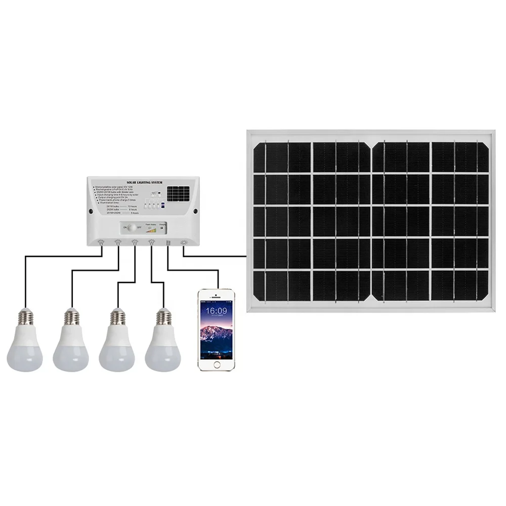 ABS shell garden light Party lighting system stay on for 5 hours solar panel system