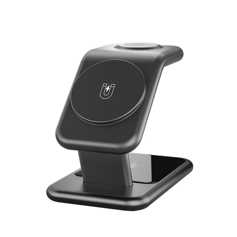3 in 1 Fast Wireless Charging Station Dock for Apple Watch Earphones Charging Dock Station