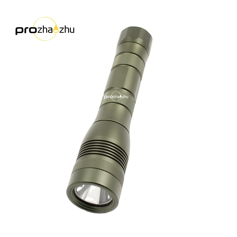 Hot Selling Wholesale 1200 lumen C Size Dry Battery Underwater IP68 Diving Flashlight