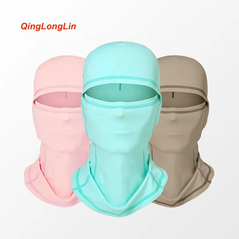 QingLongLin Custom Cold Weather Balaclava Cap Windproof Fleece Balaclava For Women Men Free Size Ski Mask