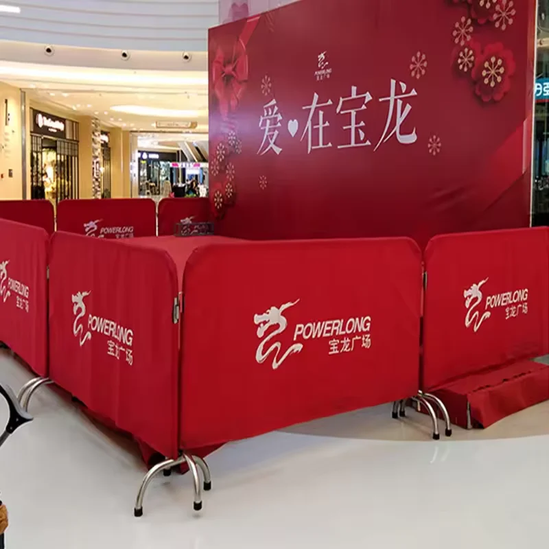 Barrier Banners Football Soccer Golf Sports Custom Barricade Fence Cover Roadside Banner Crowded control banner