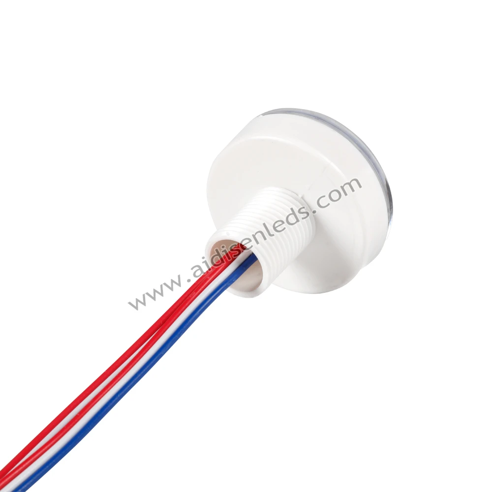 Aidisen Pregrammable Rgb Led Lights 24v 45mm Led Amusement Fairground Light