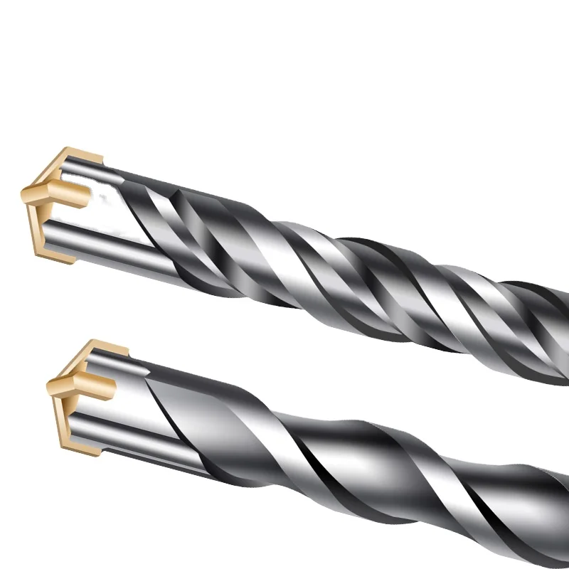 
SDS Plus Hammer drill Cross Head Tip Concrete Drilling Hammer Drill Bit 