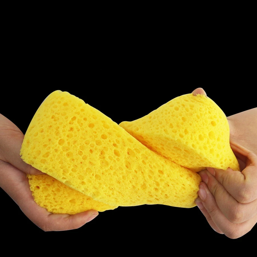FF3447 Non-Scratch Car Cleaning Wash Sponges Easy Grip Thick Foam Scrubber Super Absorbent Large Car Wash Sponge