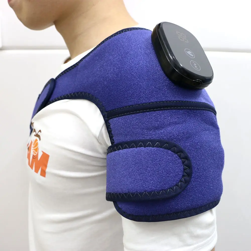 PSB New Rechargeable Electric Infrared Heating Knee Massage Pad Protection Wrap Knee Brace Warming Knee Protection Massager