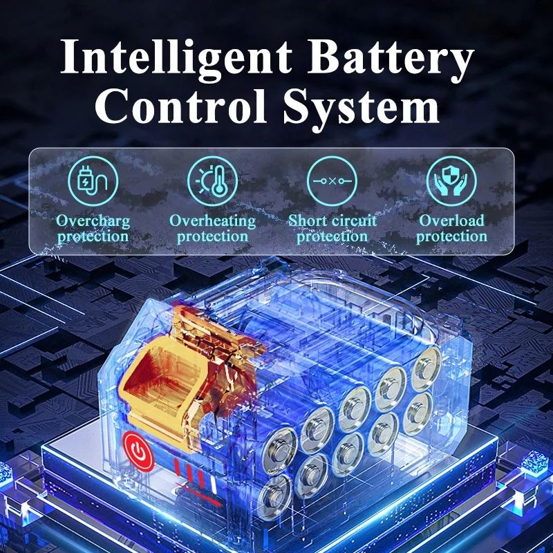 High-end High Pressure Cleaning Car Washer Long Battery endurance washing cleaner machine 300W High Power pump moter water gun