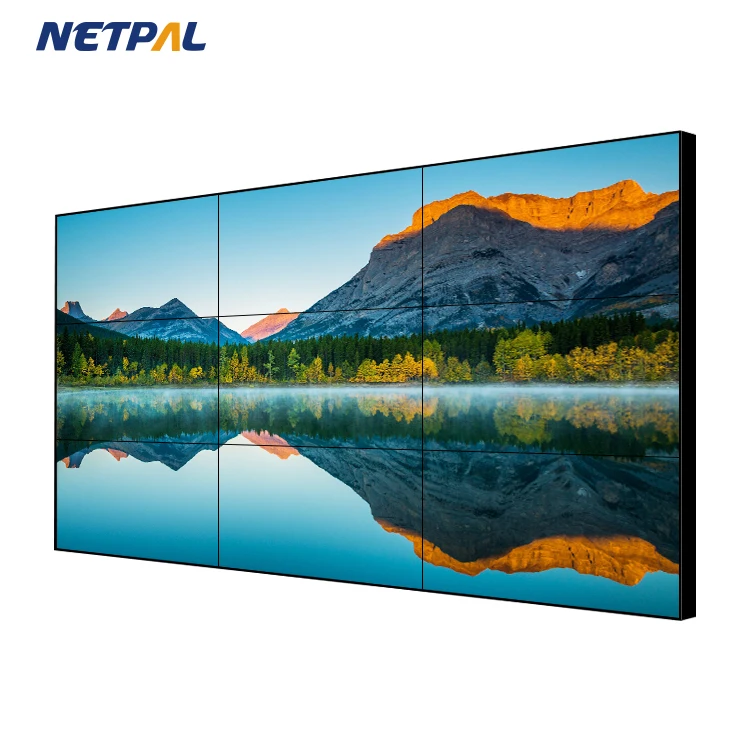
Shenzhen Factory 55inch 3*3 4*4 LCD Commercial digital advertising Screen Full HD Controller Tv Advertising LCD Display 