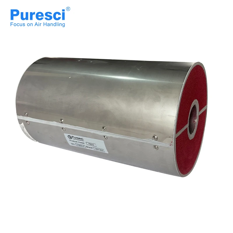 Puresci Desiccant Adsorbent Material Low Temperature Honeycomb Rotor Air Handling Unit