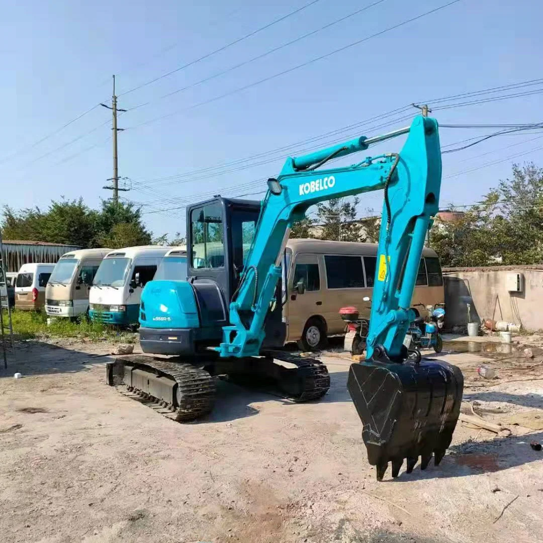 Б/у экскаватор KOBELCO sk55 5 тонн в хорошем состоянии