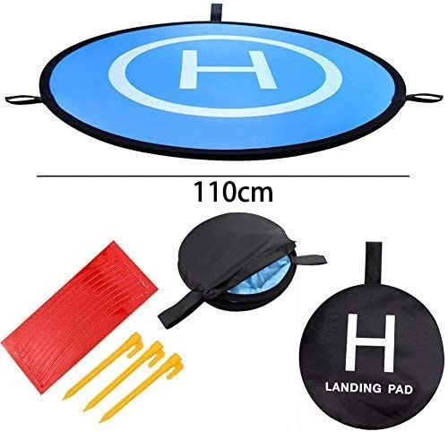 Waterproof  110cm Universal drone Landing Pad Fast-fold Double Sided Quadcopter Landing Pads for all Drone