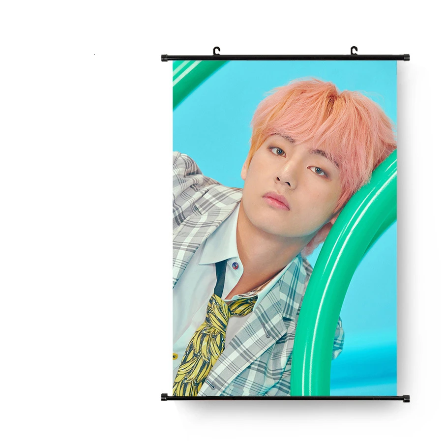 Bangtan Boys оптовая продажа KPOP Idol товар 3-го альбома Love Yourself концепция фото гобелен тканевый постер Висячие