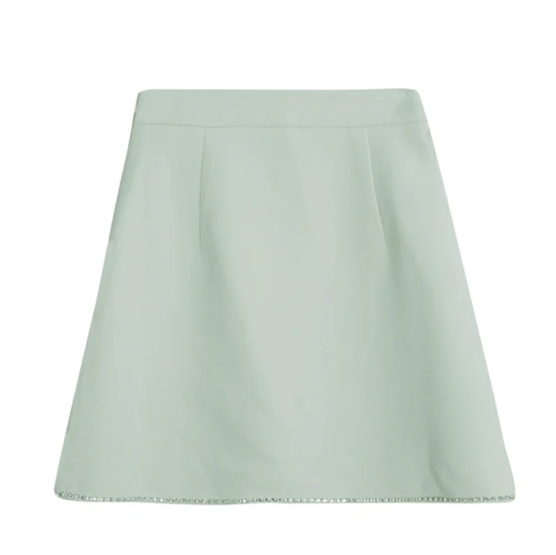 Summer factory high waist slim hot girls short sexy mini skirt photos umbrella a-line short skirt women woman ladies