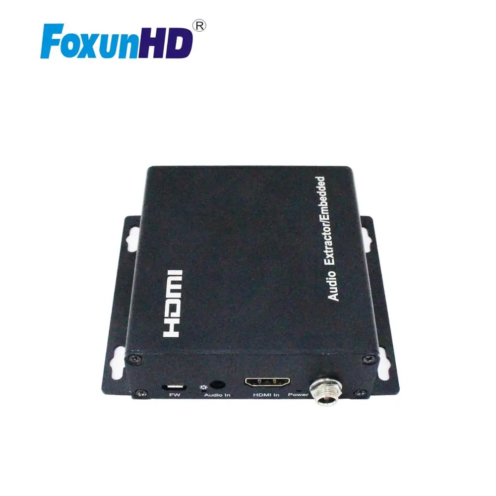 4K@60HZ Inserter & Extractor Support 2 DIP Switch To Extract The Digital HDMI Audio Signal And Embedding