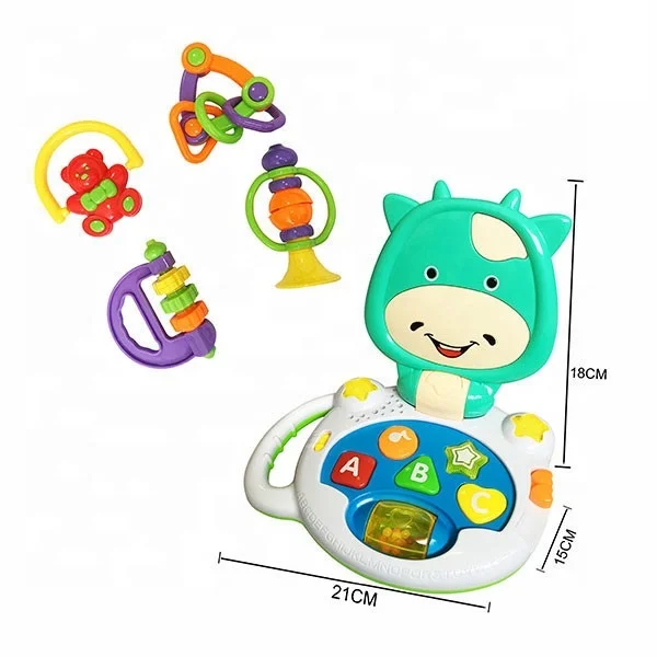 Wholesale Baby Rattles, Baby Rattle Toys, Baby Rattle Set Toy Plastic Baby Teether Rattle