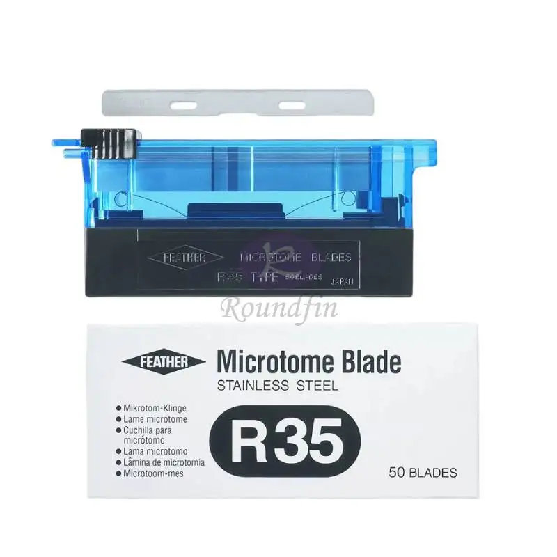 Feather brand Microtome disposable blade feather R35/S35 low-profile microtome blades