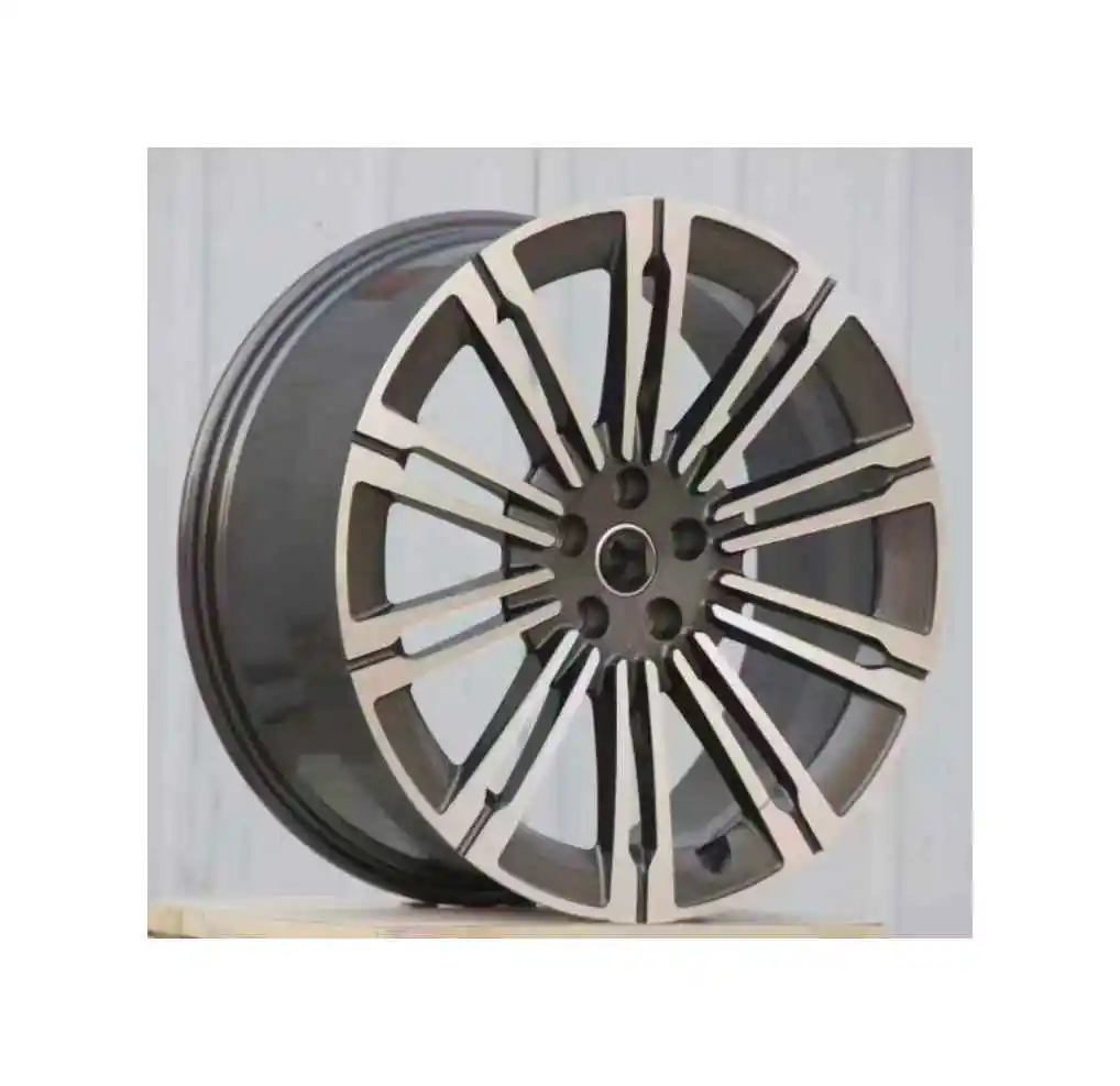 Original  Wholesale From China 4X4 Offroad Forged Steel Rim Alloy Wheels Black And Red Alloy Wheels