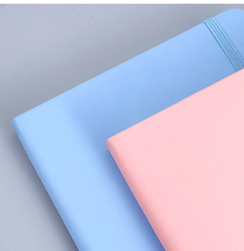 Wholesale Cheap Office School Supplies Pocket Book A6 PU Leather Elastic Notebook Creative Portable Notepad