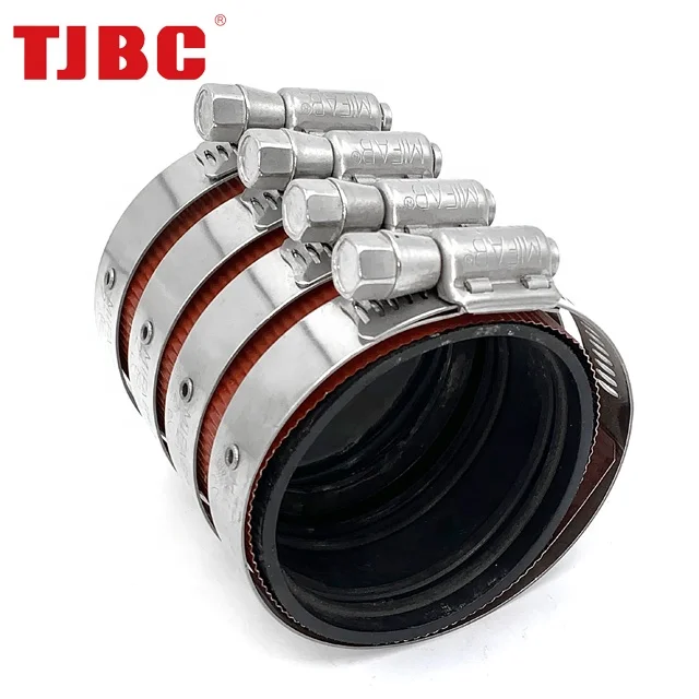 High quality stainless steel heavy duty a type no hub coupling
