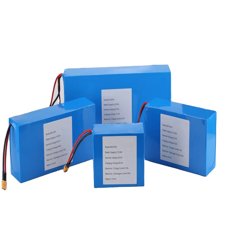 Перезаряжаемый аккумулятор 3,7 в 7 в 12 В 21 в 48 в 2000 мАч для электрического велосипеда, скутера, 18650 Лев