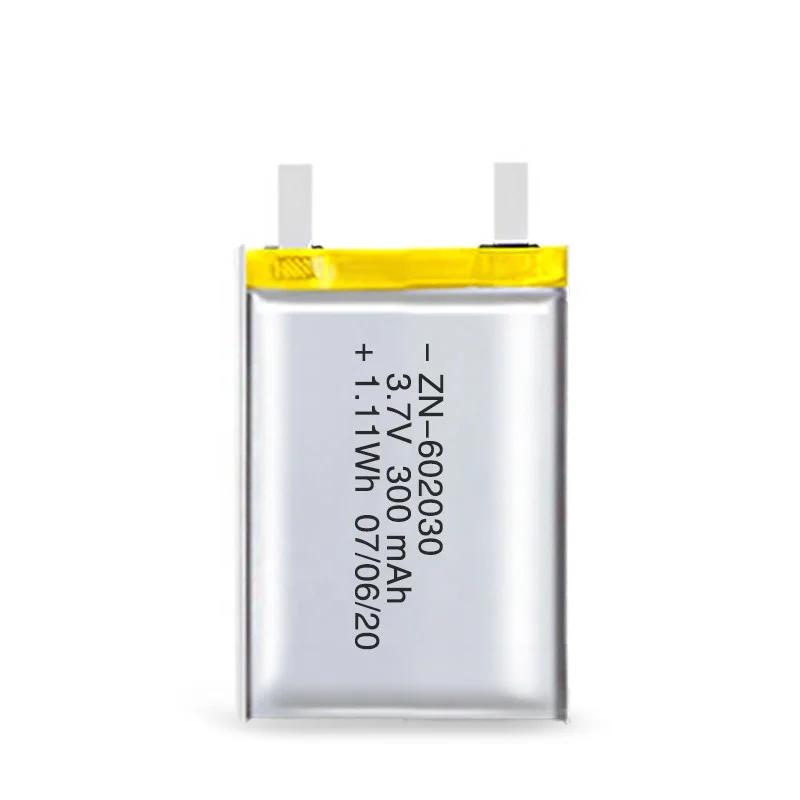 Customized Rechargeable 3.7 V 3.7V 300Mah 520Mah 2000Mah 5000Mah Li Lithium Polymer Pouch Batteries Lipo Battery