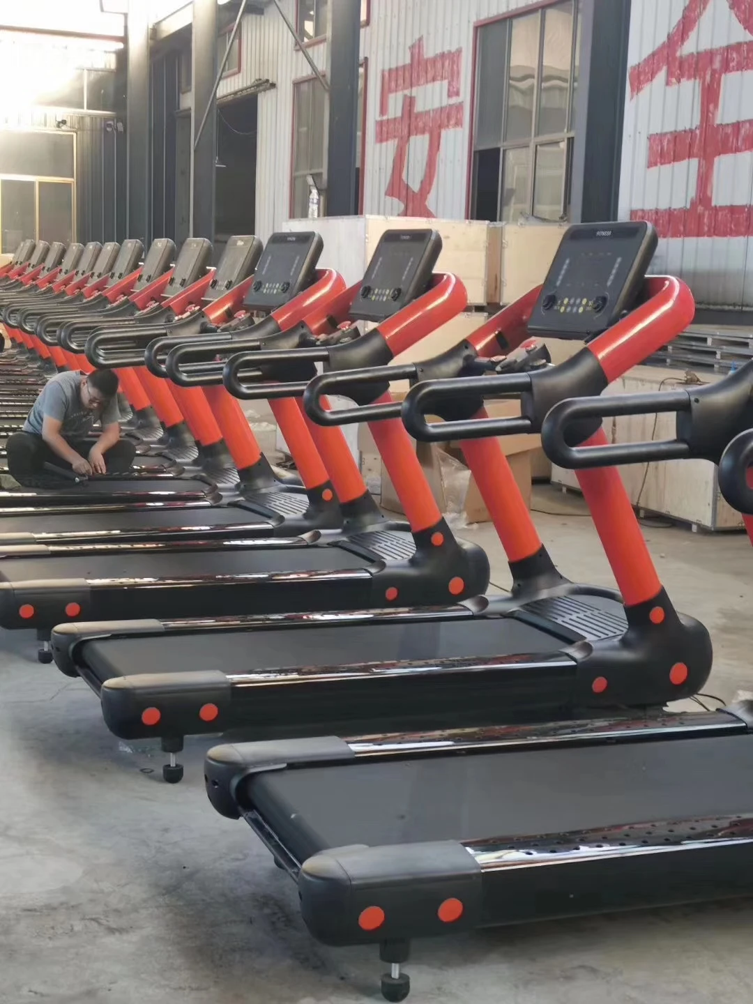 commercial gym equipment cardio training electric motor running machine treadmills for home