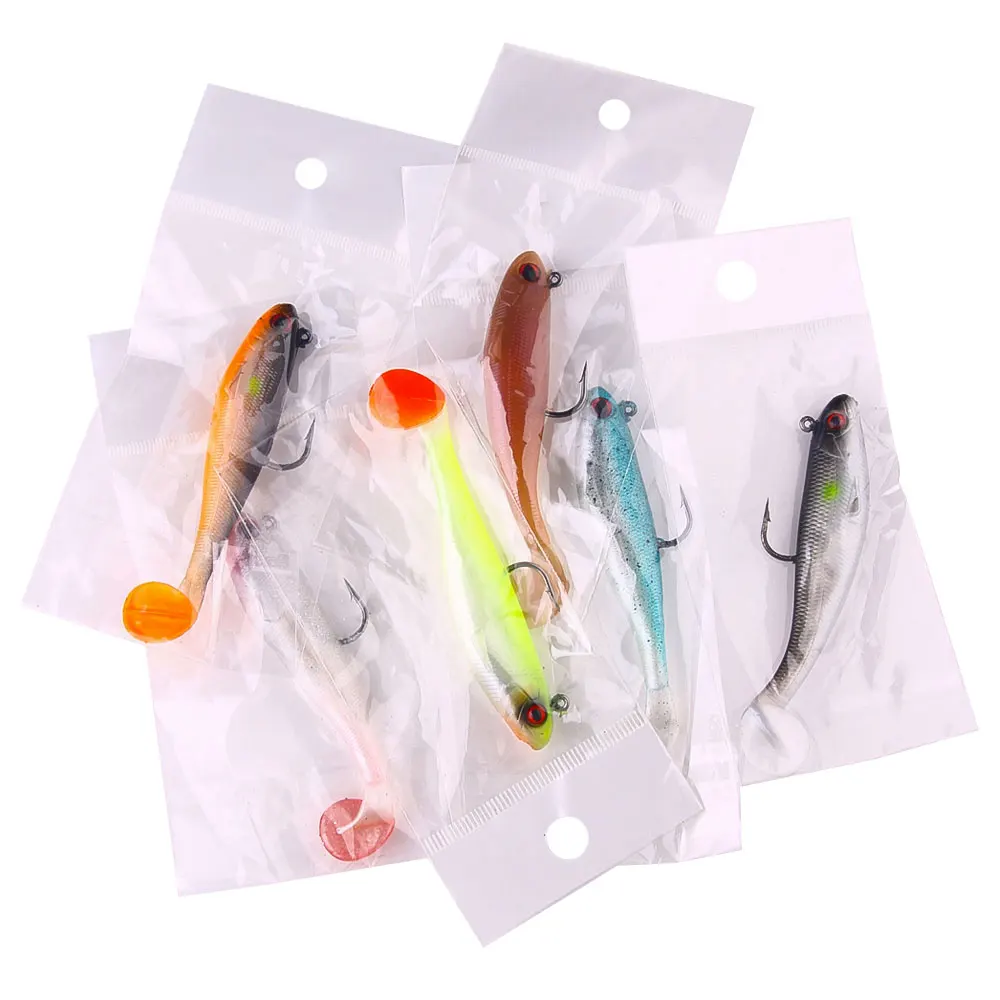 Искусственная Мягкая приманка с джиг-головкой 6 г 12